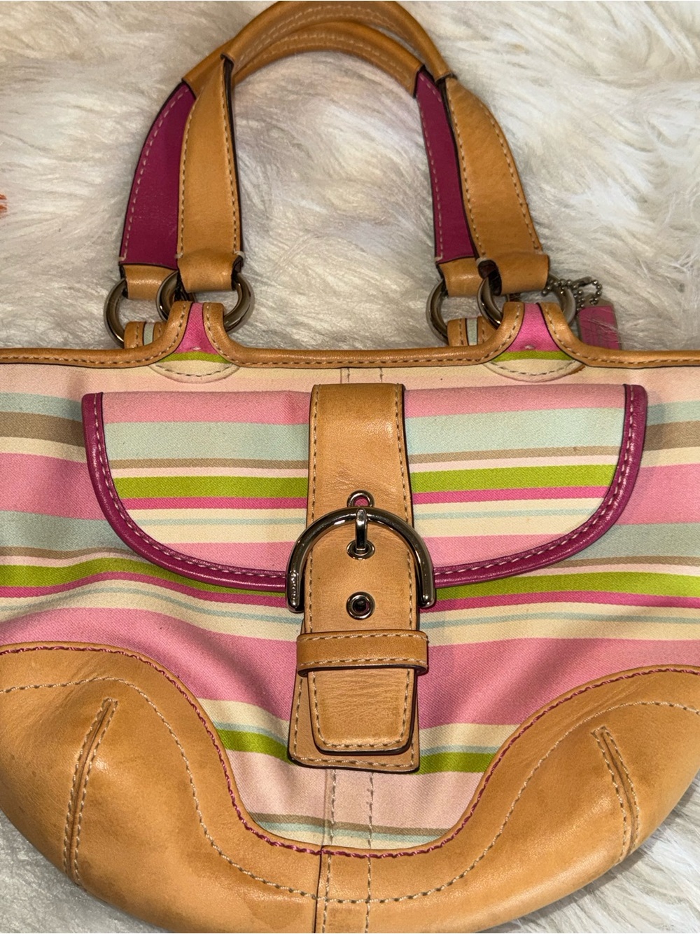 Coach soho y2k multicolored bag - Picture 7 of 12